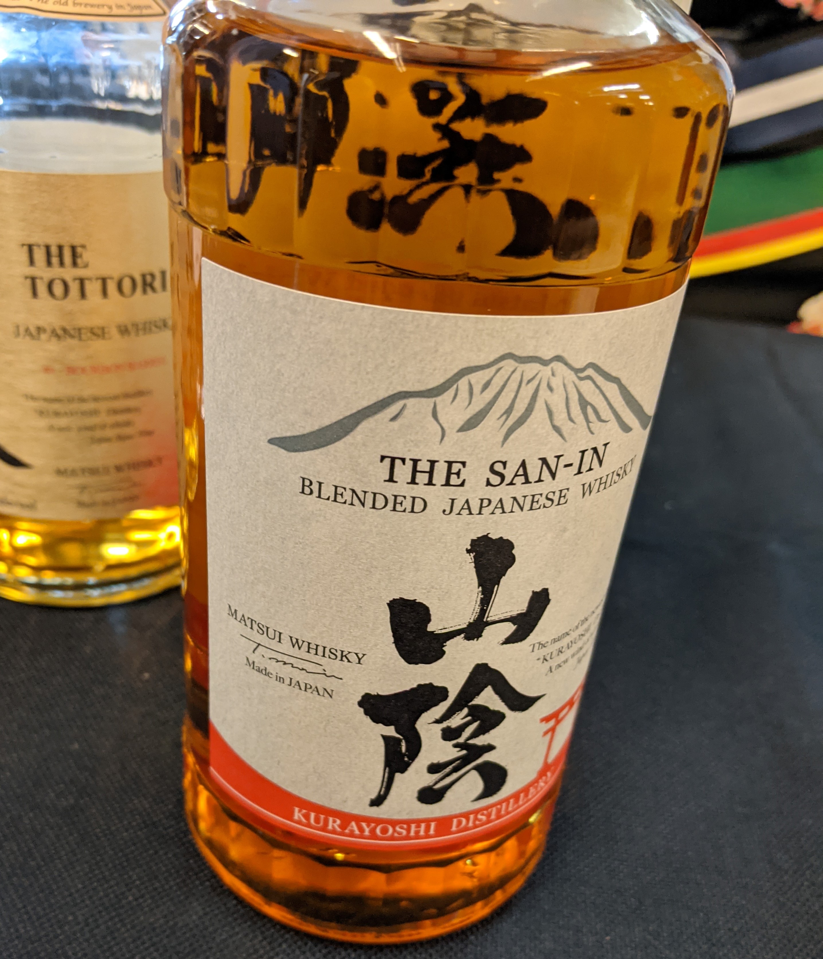 The San-In Blended Japanese Whisky - the blended of the Kurayoshi distillery